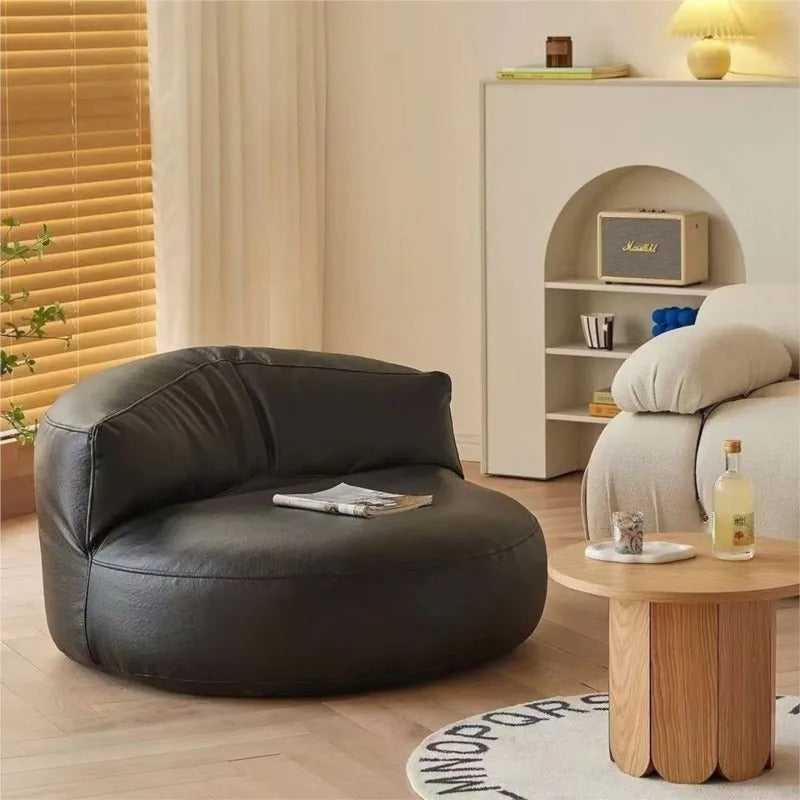 Lola Bean Bag Cover - Durable Cotton Fabric, Removable & Washable, Perfect for Living Room & Kids' Playroom