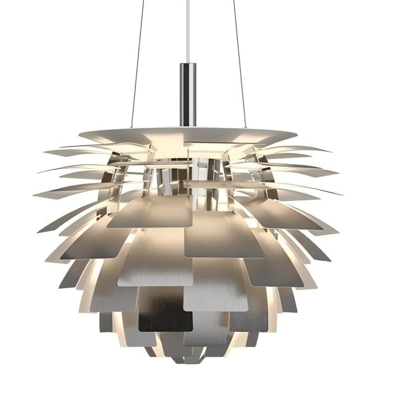 Artichoke Shape Pendant Lamp - Nordic Design Hanging Light Fixture for Modern Home Decor & Dining Spaces