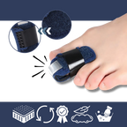Adjustable Toe Straightener | Breathable, Lightweight Aluminum Support for Hammer Toe Relief and Enhanced Alignment