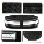 Sciatica Pain Relief Belt – Adjustable Magnetic Waist Support for Back Pain - Comfortable Waist Belt for Sciatica and Lumbar Support