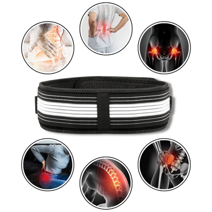 Sciatica Pain Relief Belt – Adjustable Magnetic Waist Support for Back Pain - Comfortable Waist Belt for Sciatica and Lumbar Support