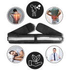 Adjustable Back Brace Belt | Neoprene Material for Hip, Back & Tailbone Pain Relief, Enhanced Posture & Comfort