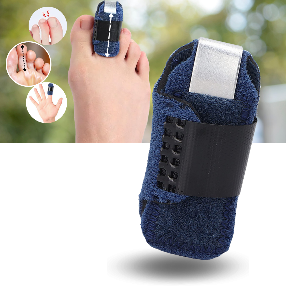 Adjustable Toe Straightener | Breathable, Lightweight Aluminum Support for Hammer Toe Relief and Enhanced Alignment