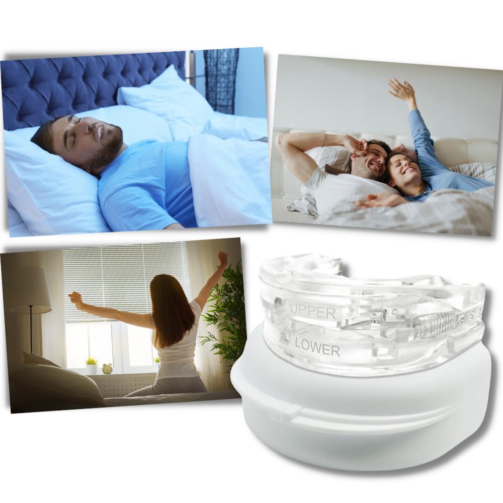 Anti-Snore Mouthpiece – Sleep Apnea Solution & Snoring Aid for Restful Nights