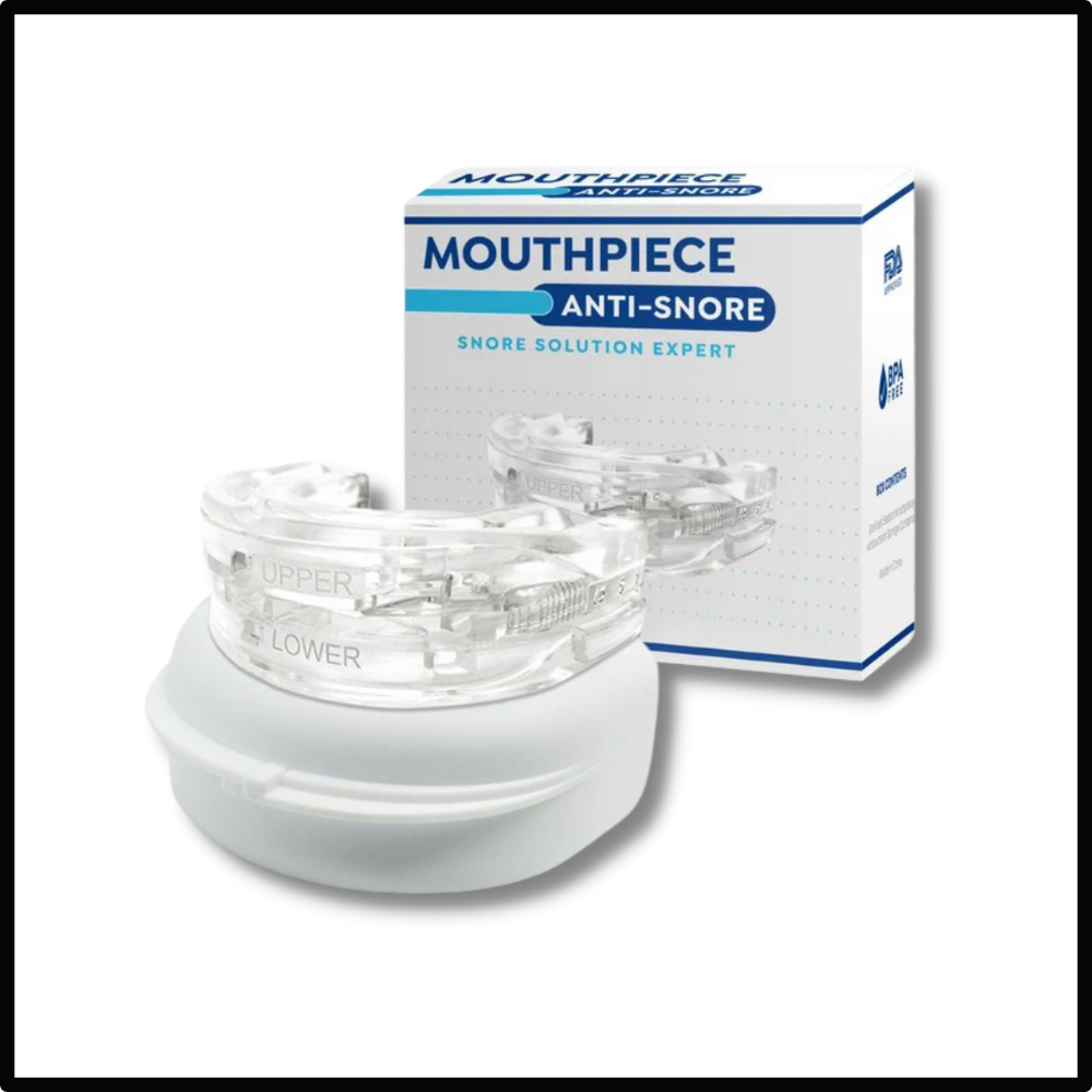 Anti-Snore Mouthpiece – Sleep Apnea Solution & Snoring Aid for Restful Nights