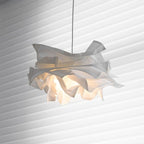Nordic Paper Cloud Pendant Lamp - Modern Hanging Light Fixture for Living Room & Dining Room