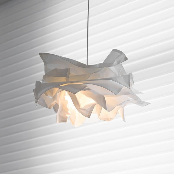 Nordic Paper Cloud Pendant Lamp - Modern Hanging Light Fixture for Living Room & Dining Room