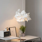 Nordic Paper Cloud Pendant Lamp - Modern Hanging Light Fixture for Living Room & Dining Room