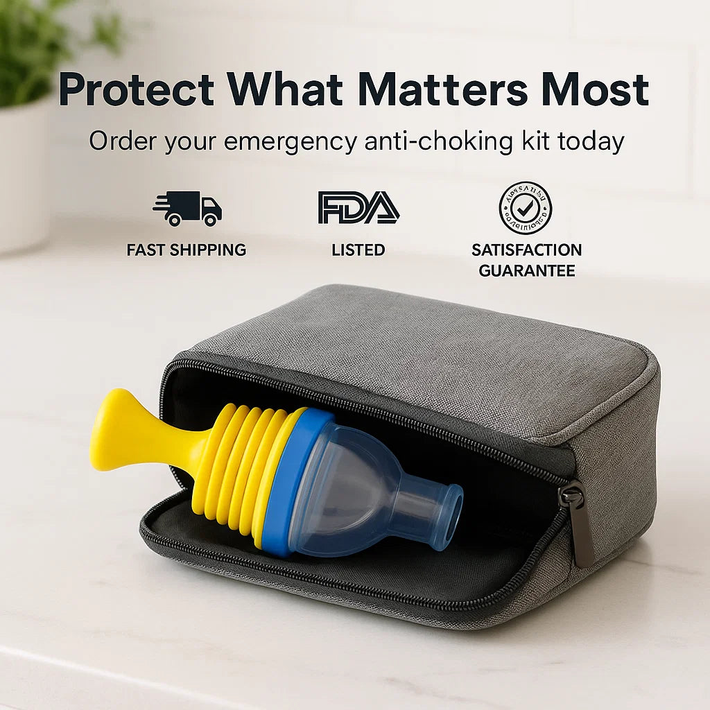 Anti-Choking Device for Kids & Adults | Strong Suction, User-Friendly & Portable for Emergency Relief
