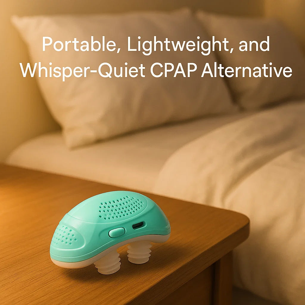 Micro CPAP Sleep Apnea Machine | Portable, Lightweight & Whisper-Quiet Anti-Snoring Device for Travel