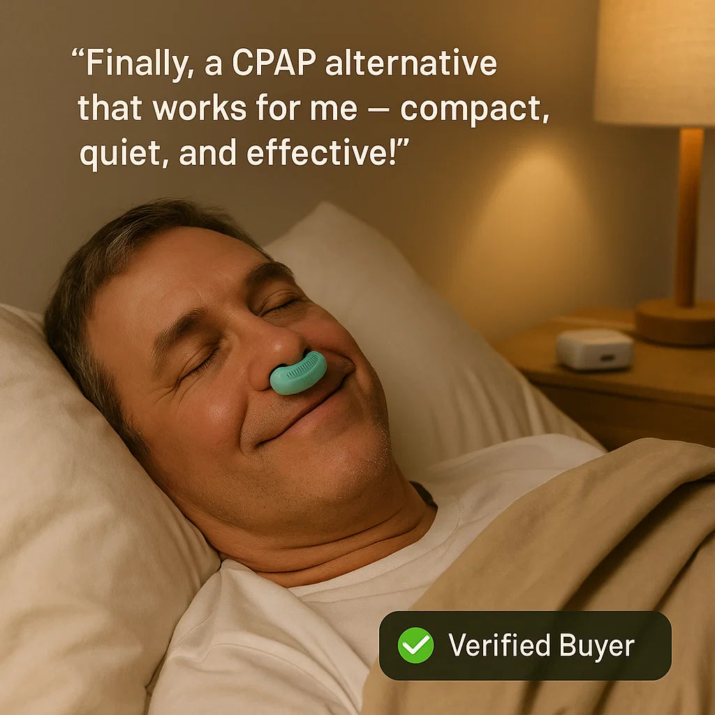 Micro CPAP Sleep Apnea Machine | Portable, Lightweight & Whisper-Quiet Anti-Snoring Device for Travel