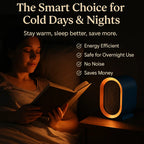 Portable Energy Efficient Electric Space Heater, Compact Design, Low Power Consumption, Ideal for Home & Office Use