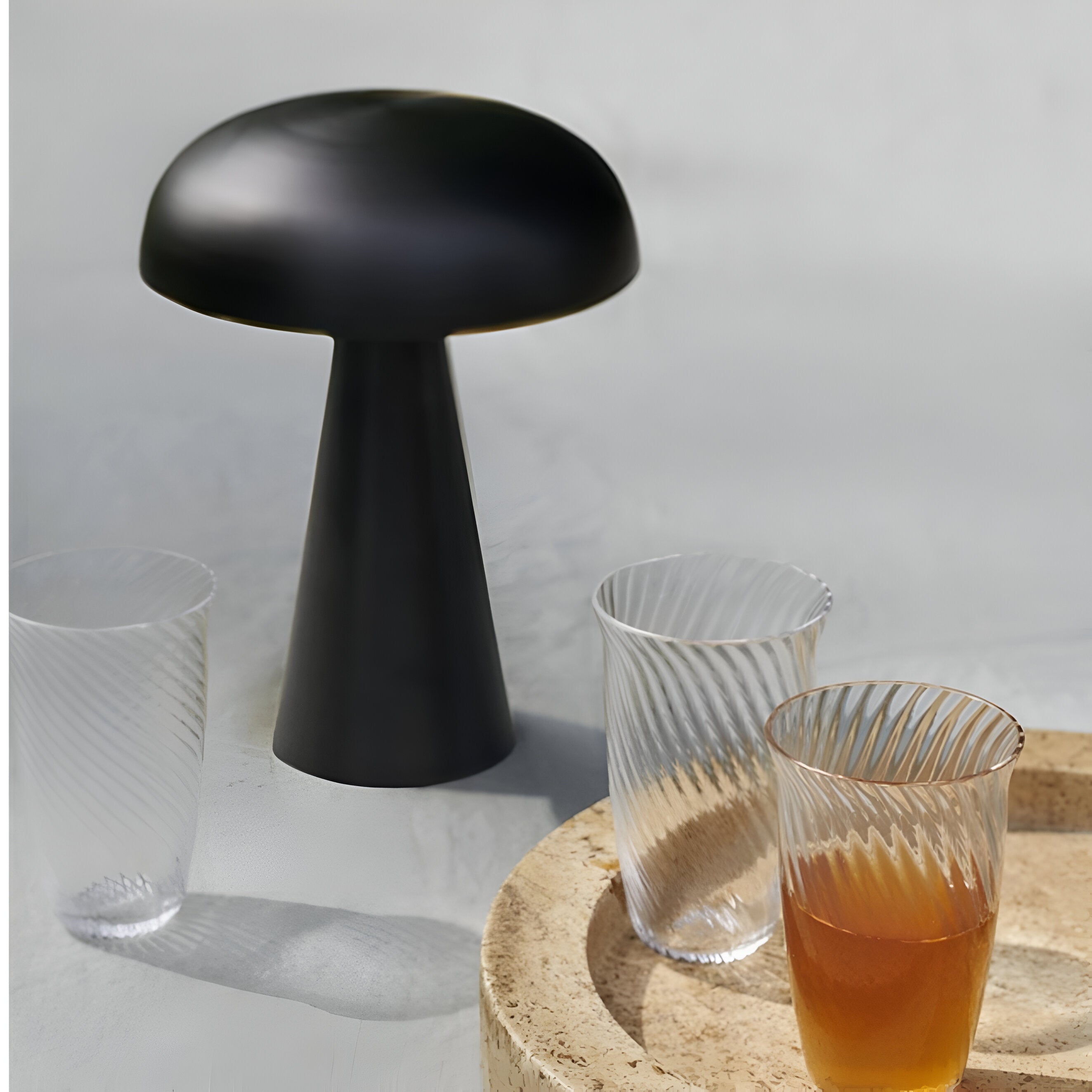 Mushroom Table Lamp with Adjustable Brightness – Modern Design for Living Room & Bedroom Lighting