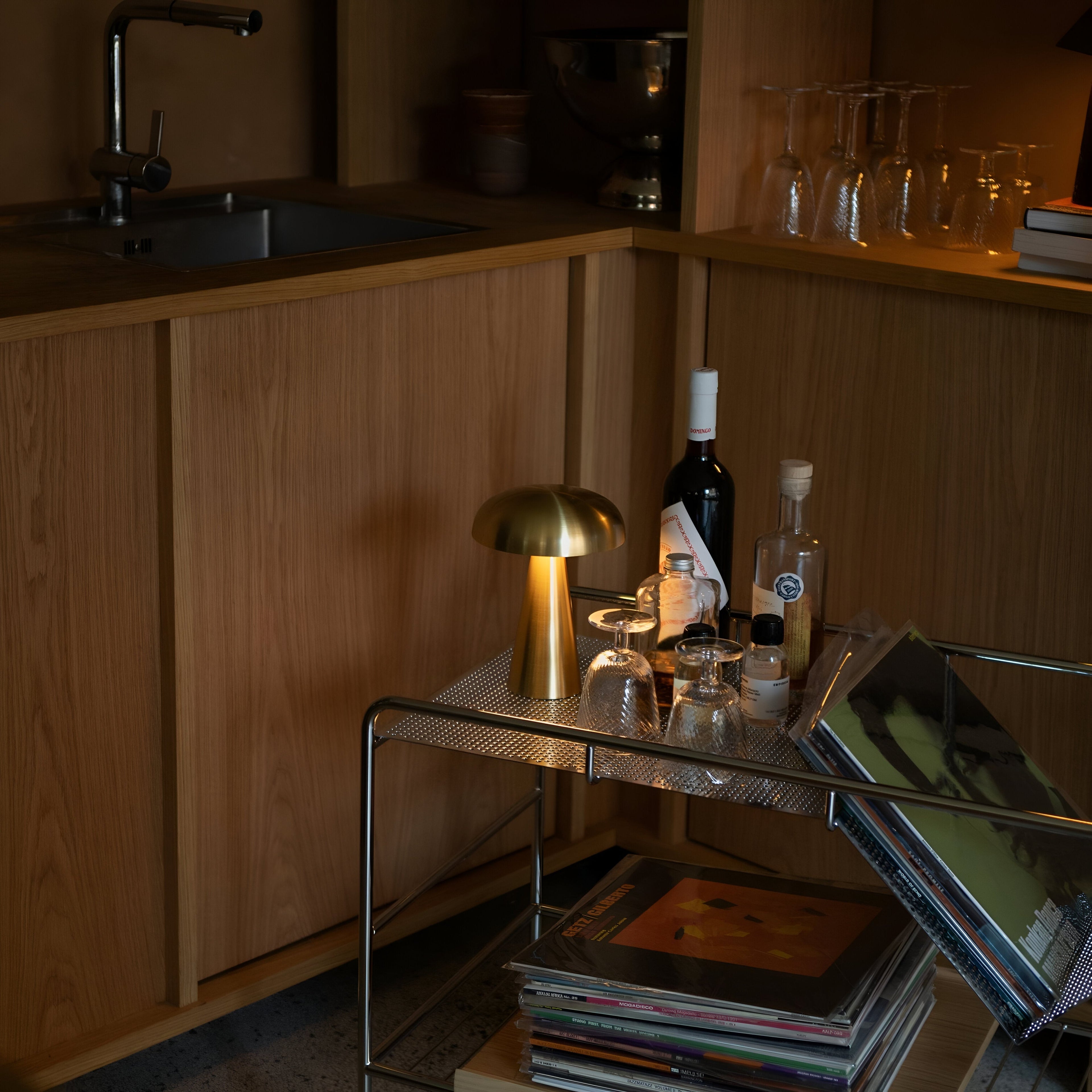 Mushroom Table Lamp with Adjustable Brightness – Modern Design for Living Room & Bedroom Lighting