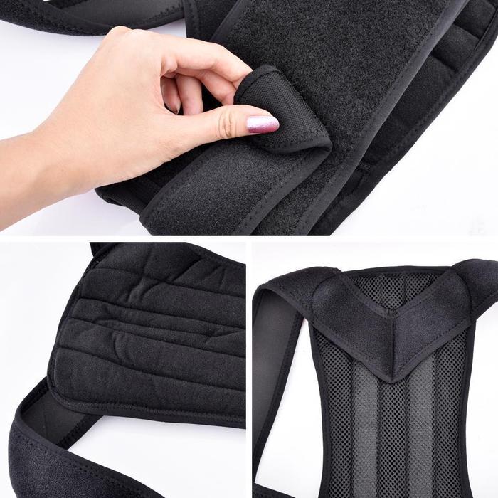 Posture Corrector Pro | Adjustable, Breathable Back Support for Pain Relief & Improved Posture at Home, Office, or Gym
