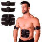 EMS Muscle Stimulator | Wireless, Customizable Intensity & Portable for Full-Body Workouts at Home