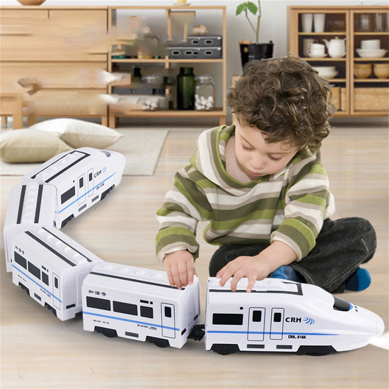 Smart Chain Train Toy | Colorful, Durable & Ideal for Developing Motor Skills in Kids