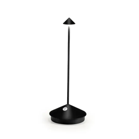 LED Table Lamp - Minimalistic Waterproof & Dimmable Wireless Light for Home Office & Bedroom Use