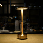 Mini Lamp LED: Cordless USB Table Lamp for Lounge & Restaurants - Sleek Ambient Design