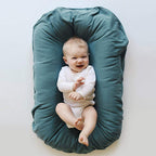 Newborn Lounger - Baby Lounge Cocoon, Infant Nest Pillow, & Comfortable Newborn Cushion Bed