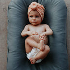 Newborn Lounger - Baby Lounge Cocoon, Infant Nest Pillow, & Comfortable Newborn Cushion Bed