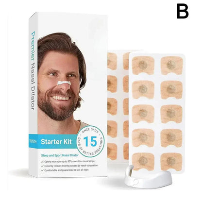 Magnetic Nose Strips for Improved Breathing | Comfortable, Reusable & Ideal for Sleep, Allergy Relief, and Sports Performance