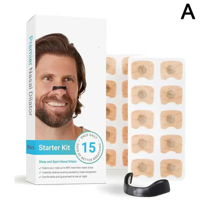 Magnetic Nose Strips for Improved Breathing | Comfortable, Reusable & Ideal for Sleep, Allergy Relief, and Sports Performance