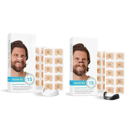 Magnetic Nose Strips for Improved Breathing | Comfortable, Reusable & Ideal for Sleep, Allergy Relief, and Sports Performance