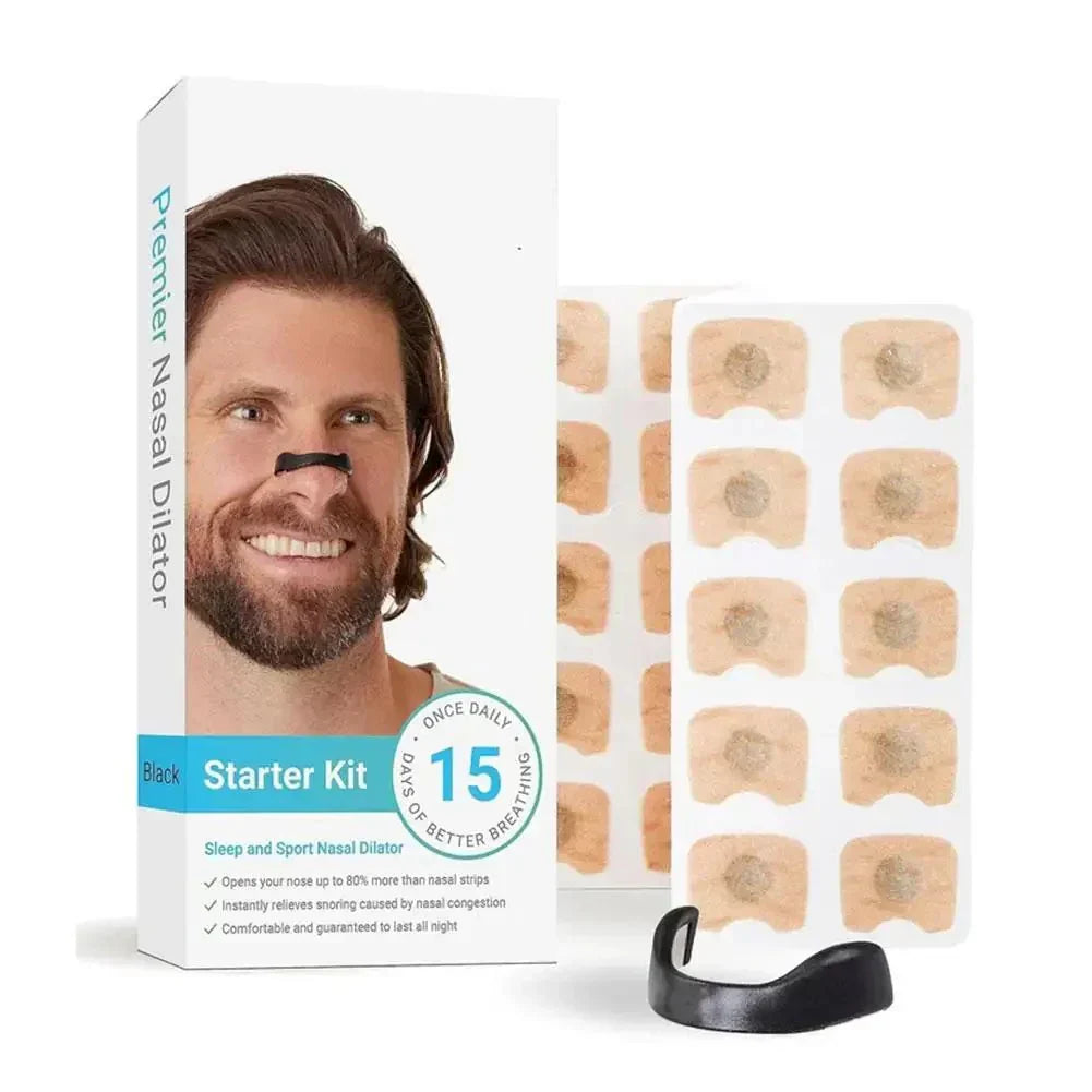 Magnetic Nose Strips for Improved Breathing | Comfortable, Reusable & Ideal for Sleep, Allergy Relief, and Sports Performance