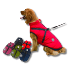 Waterproof Dog Jacket with Harness | Insulated, Warm & Weather-Ready for Extreme Cold and Wet Conditions