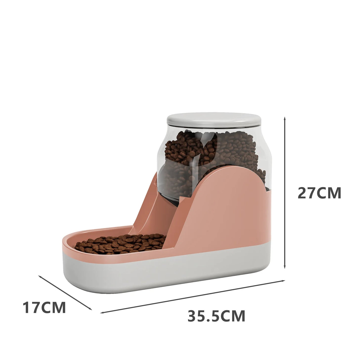 Automatic Pet Food and Water Dispenser | 3.8L Capacity for Dogs and Cats, Easy to Clean & Ideal for Busy Pet Owners