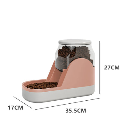 Automatic Pet Food and Water Dispenser | 3.8L Capacity for Dogs and Cats, Easy to Clean & Ideal for Busy Pet Owners