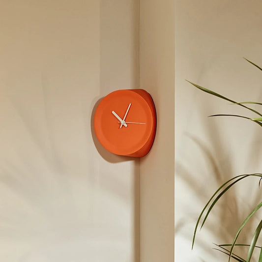 Modern Cornetto Wall Clock with Minimalist Design for Home & Office Decor