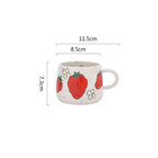 Ceramic Kids Coffee Cup - Colorful Child-Safe Mug for Hot Beverages & Fun Family Mornings