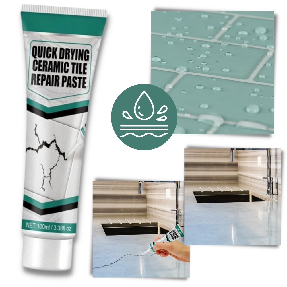 Tile Repair Kit – Epoxy Ceramic Patch for Chipped or Cracked Tiles