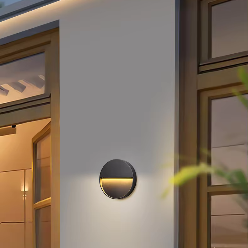 LED Staircase Wall Light Fixture - Modern Adjustable Sconce for Hallway & Stairway Illumination