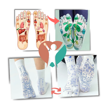 Reflexology Massage Socks – Boost Circulation & Relieve Tension with Acupressure