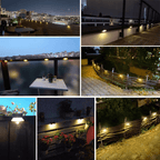 LED Solar Path Lights – Waterproof Outdoor Decor for Stairs, Patio & Fence