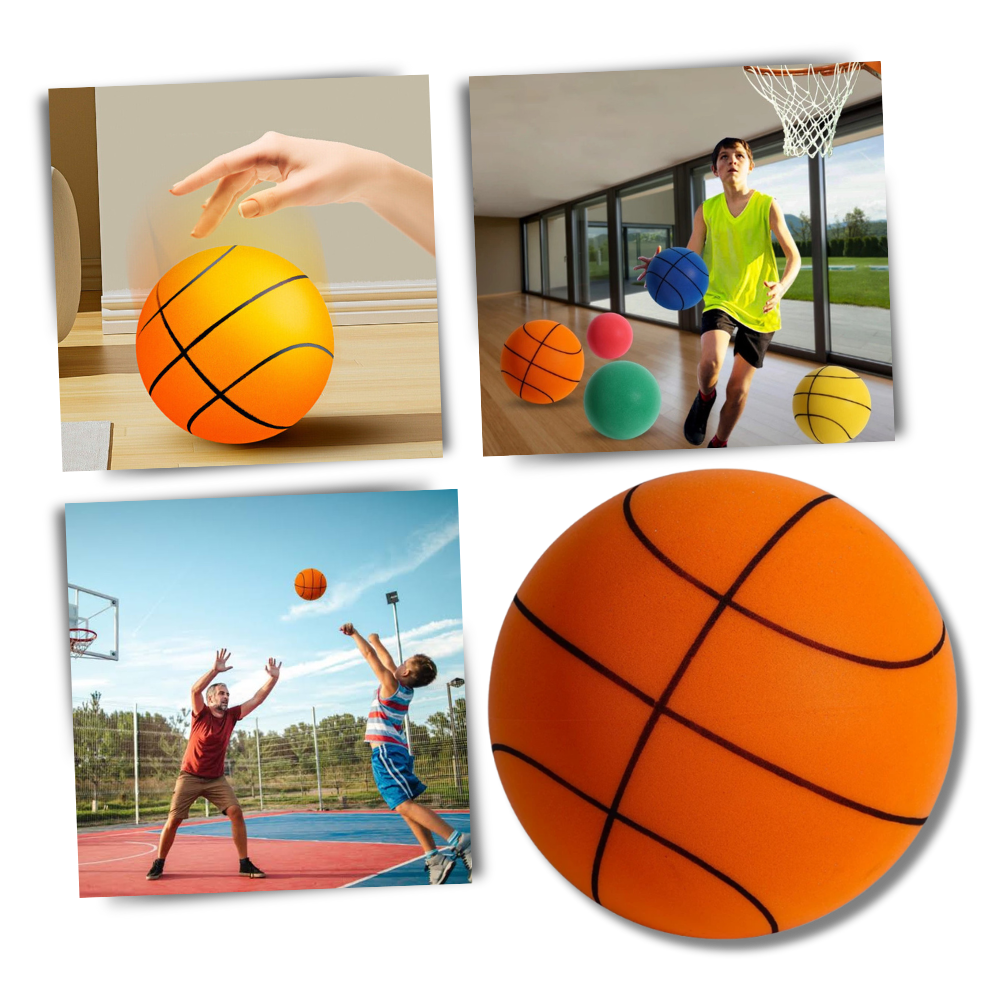 Silent Basketball – Fun and Safe Sports Activity - Soundless Ball