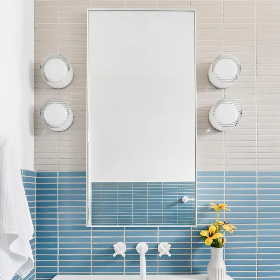 LED Wall Light Fixture - Modern Indoor & Outdoor Lighting for Home & Garden Use