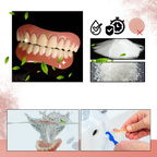 CustomGrip Denture Solution | Customizable Fit, Strong Adhesive & Easy Maintenance for Natural Smile Enhancement