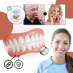 CustomGrip Denture Solution | Customizable Fit, Strong Adhesive & Easy Maintenance for Natural Smile Enhancement