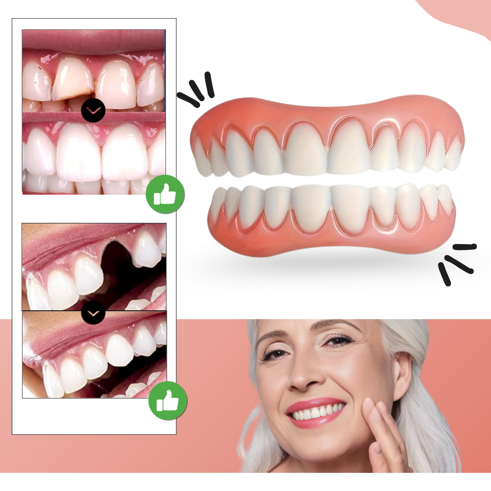 CustomGrip Denture Solution | Customizable Fit, Strong Adhesive & Easy Maintenance for Natural Smile Enhancement