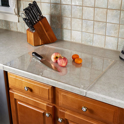 Non-Slip Acrylic Cutting Board | Transparent, Durable & Ideal for Home and Professional Use