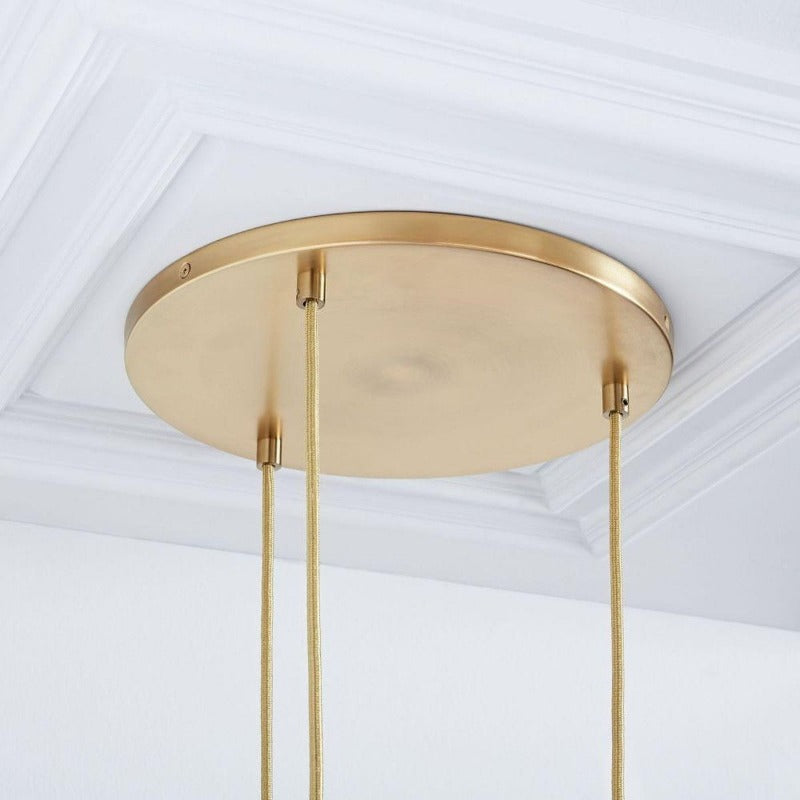 Broadway Pendant Light Fixture - Modern Industrial Hanging Lamp for Kitchen Island & Dining Room