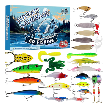 Daily Surprises Fishing Advent Calendar - Ozerty