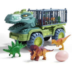Dinosaur Toys Truck Playset | Engaging, Durable & Ideal for Creative Play and Imaginative Adventures for Kids 3+