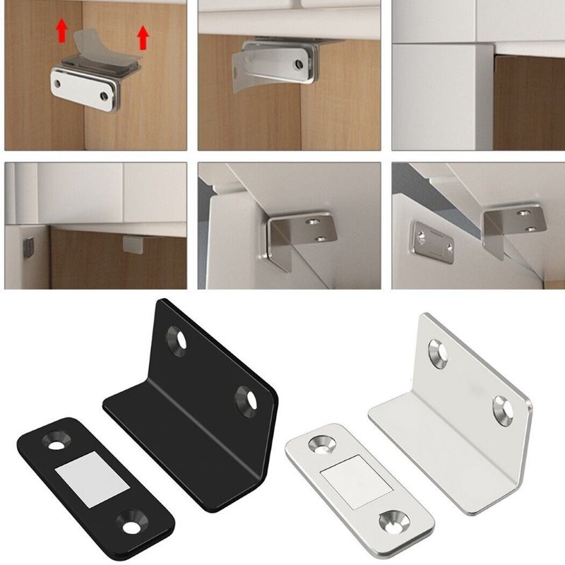 Magnetic Door Closer | Ultra-Thin, Durable Design & Easy Installation for Cabinets and Doors