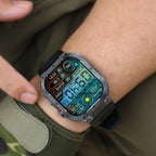 Durable Smartwatch | Military-Grade Waterproof, Fitness Tracking & Bluetooth Calling for Extreme Adventures