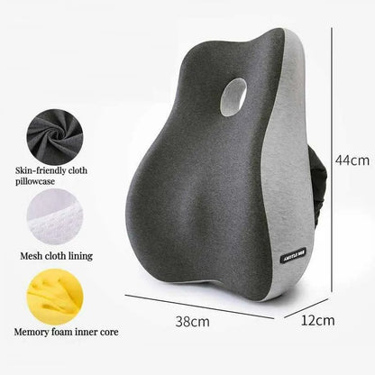 Lumbar Support Pillow | Ultimate Comfort & Ergonomic Design for Back Pain Relief